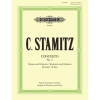Concierto nº3 para clarinete y piano de Stamitz, C. Ed. Edition Peters