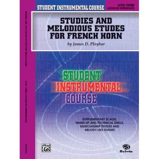 Studies & Melodious Horn Level three Ed. Belwin Mills