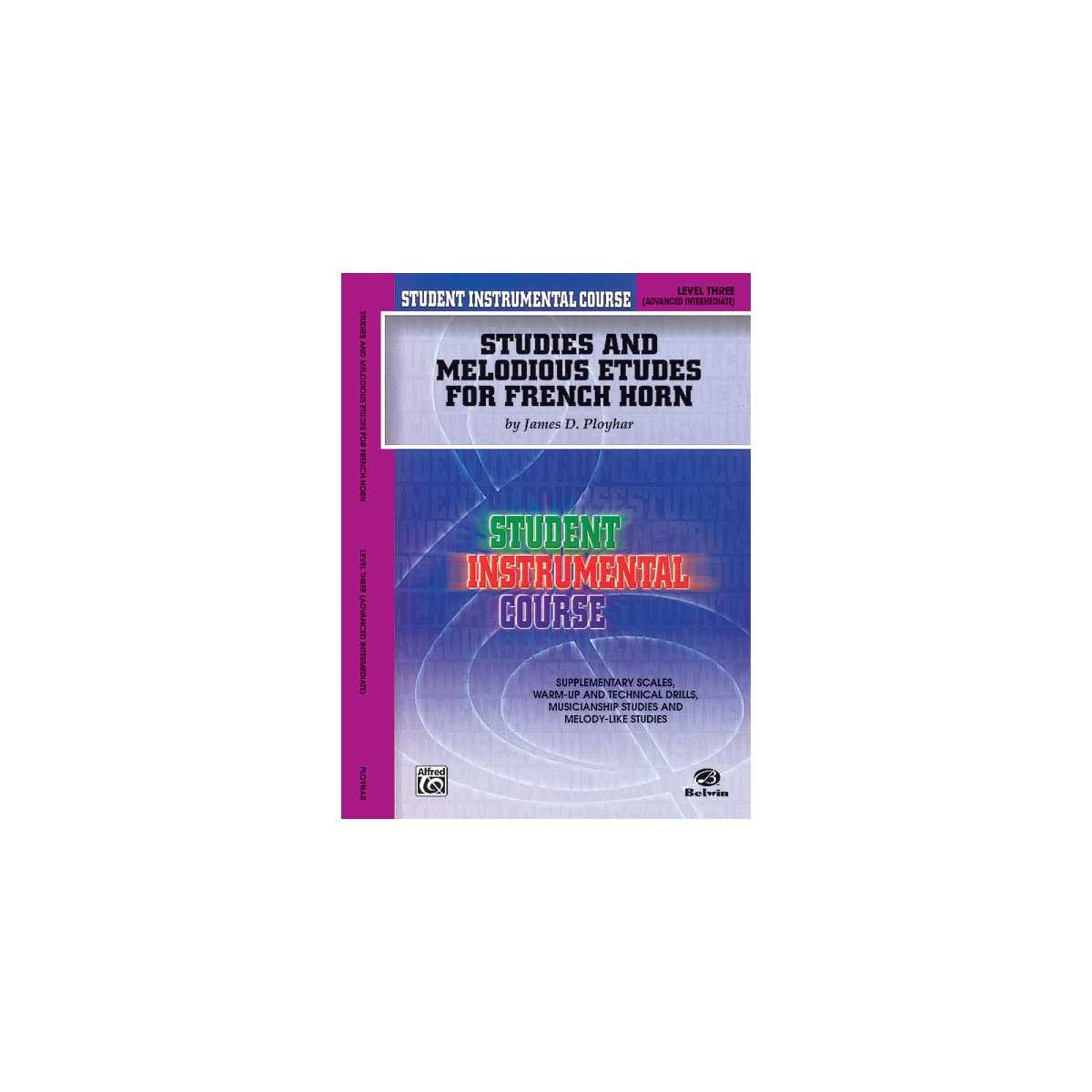 Studies & Melodious Horn Level three Ed. Belwin Mills