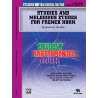 Studies & Melodious Horn Level three Ed. Belwin Mills