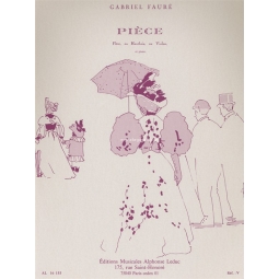 Pièce para flauta/oboe/violín de Gabriel Fauré