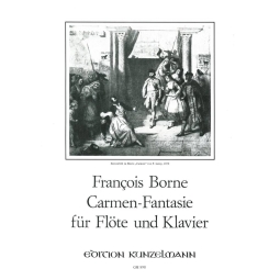 Fantasia Carmen para flauta y piano Borne