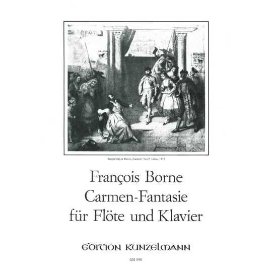 Fantasia Carmen para flauta y piano Borne