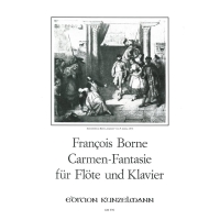 Fantasia Carmen para flauta y piano Borne