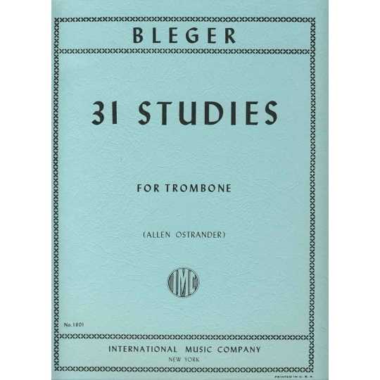 31 Estudios Brillantes para trombón - BLEGER M.