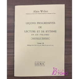 Lecciones Progresive Lectura Ritmo Vol.3