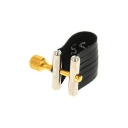 Abrazadera saxo soprano Rovner Star SS-1RVS + boquillero