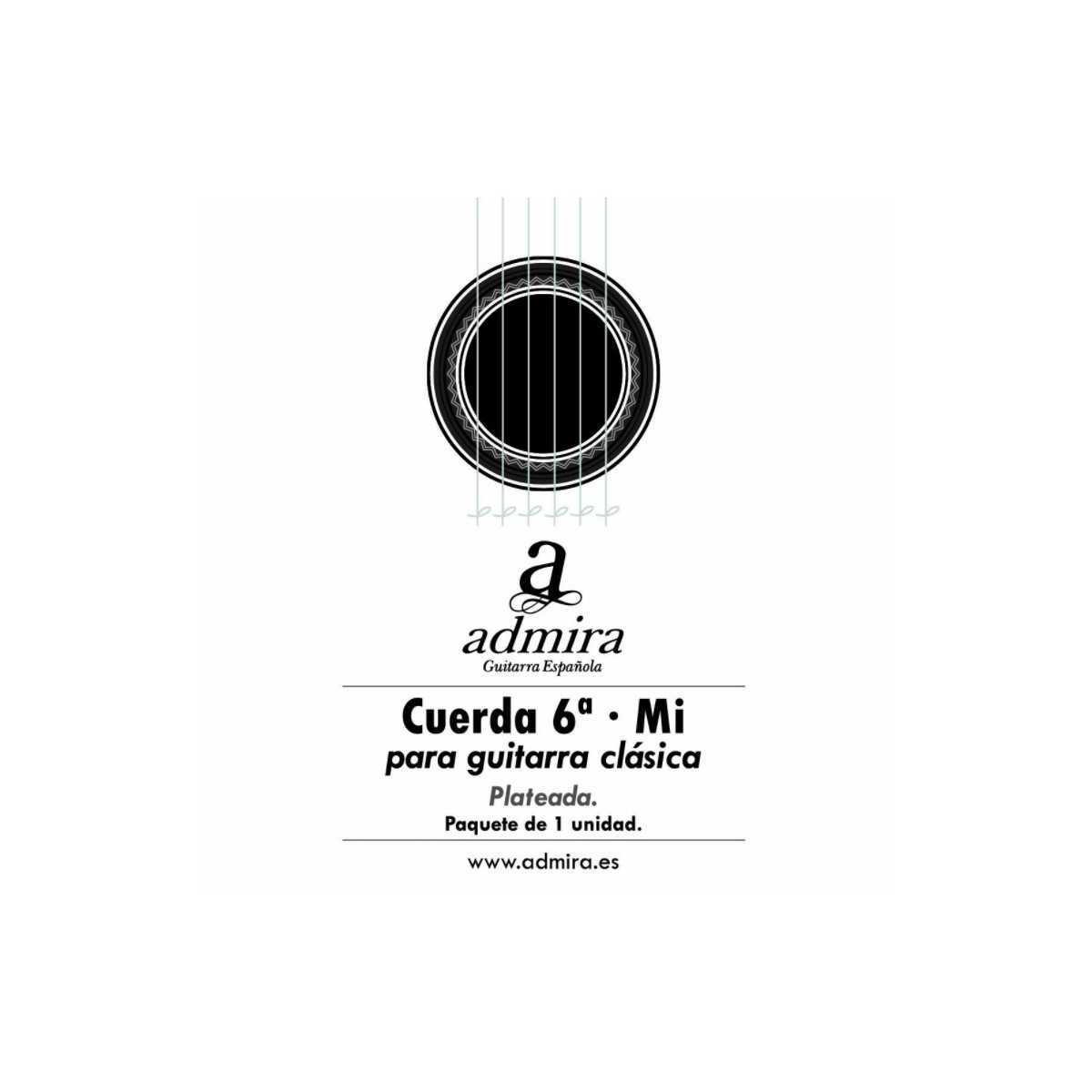 Cuerda guitarra 6ª mi admira clásica
