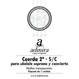 Cuerda ukelele 2ª mi admira soprano