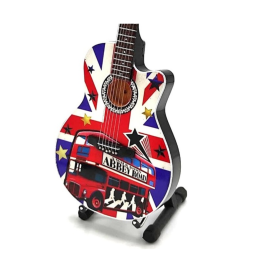 Mini guitarra de colección - The Beatles tribute Abbey road