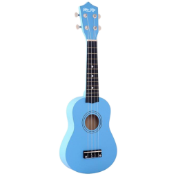 Ukelele soprano azul ma kai + funda, púa y cuerda recambio