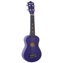 Ukelele soprano morado ma kai + funda, púa y cuerda recambio